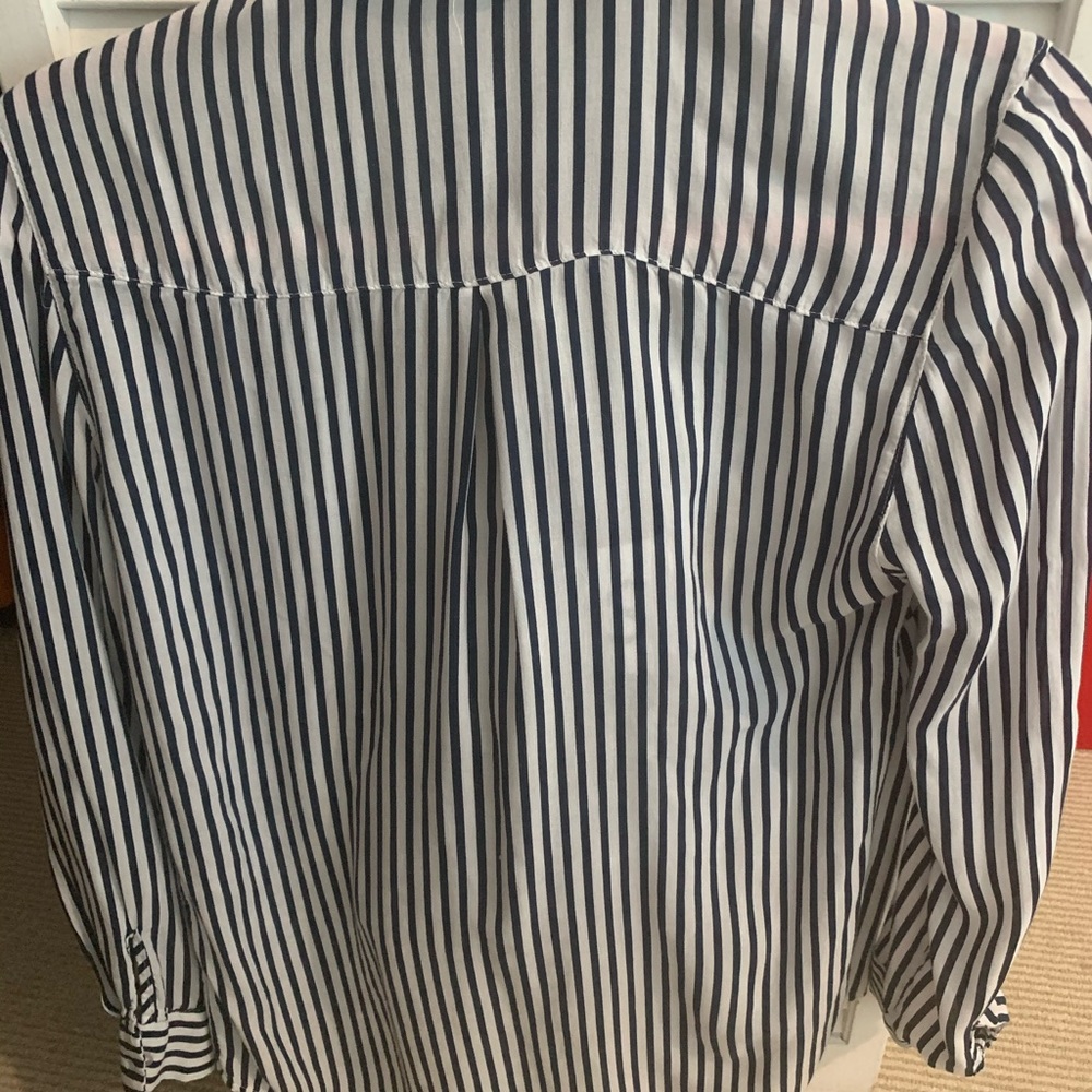 Shirt Blue & White